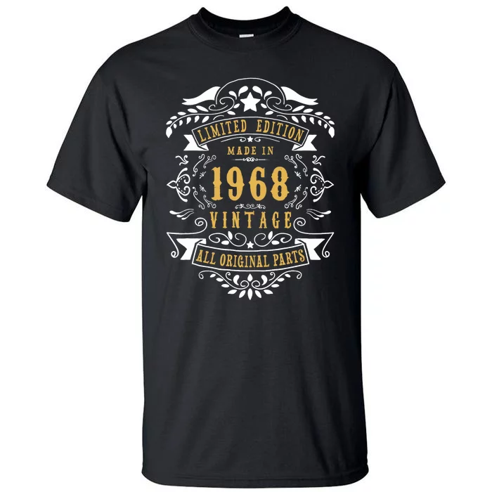 55 Years Old 55th Birthday Made Born in 1968 Idea Tall T-Shirt