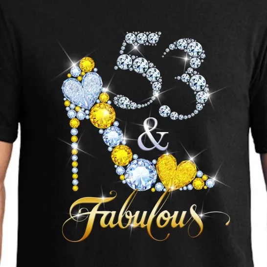 53 years old It's my Birthday 53th Birthday Diamond Crown Pajama Set