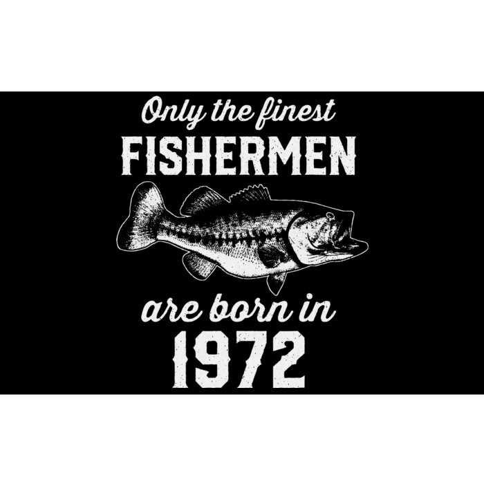 51 Year Old Fishing Fisherman 1972 51st Birthday Bumper Sticker