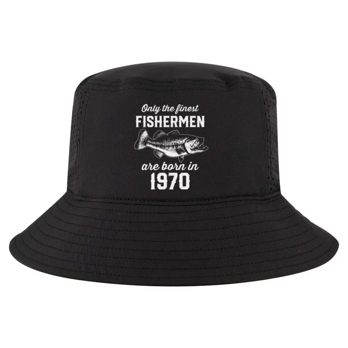 53 Year Old Fishing Fisherman 1970 53rd Birthday Cool Comfort Performance Bucket Hat