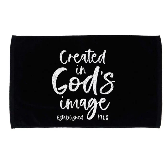 56 Year Old Christian Love Jesus And God 1968 56th Birthday Microfiber Hand Towel