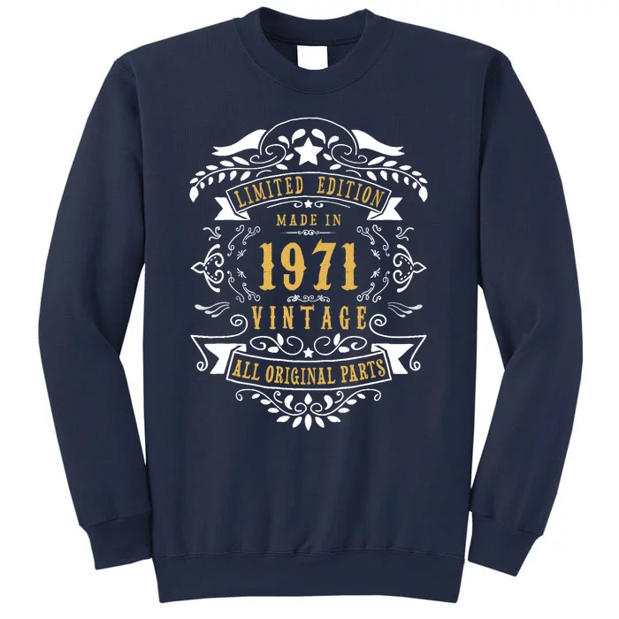 52 Years Old 52nd Birthday Made Born In 1971 Idea Sweatshirt