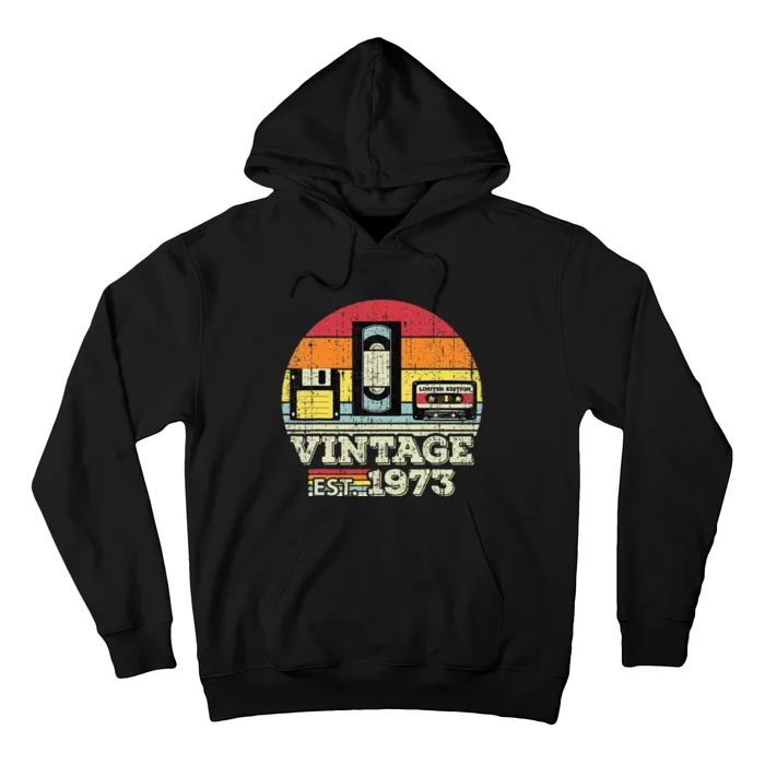 50 Year Old Vintage 1973 50th Birthday Gifts For Women Hoodie