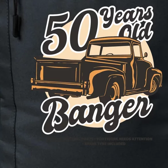 50 Years Old Banger Funny Birthday Daily Commute Backpack