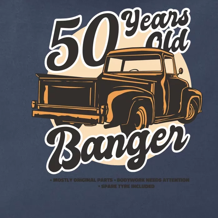 50 Years Old Banger Funny Birthday Zip Tote Bag