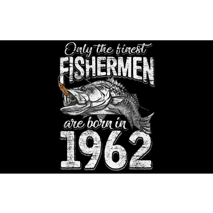 59 Years Old Fisherman Born In 1962 Fisherman 59th Birthday Bumper Sticker