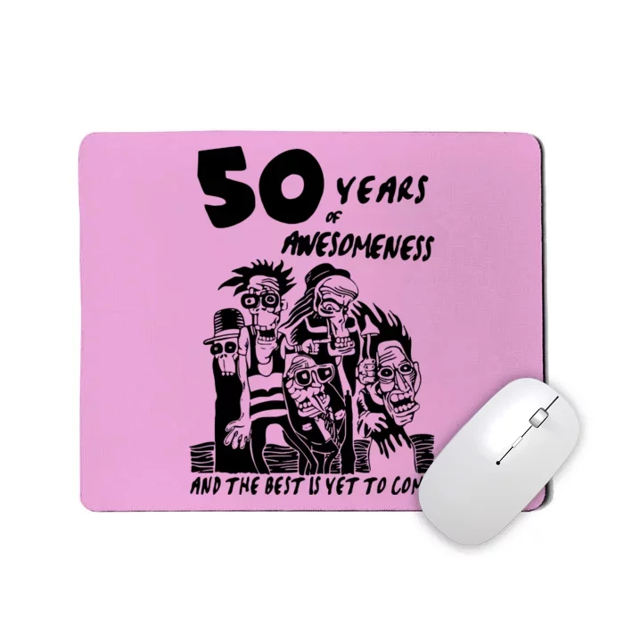 50 Years Of Awesomeness Mousepad