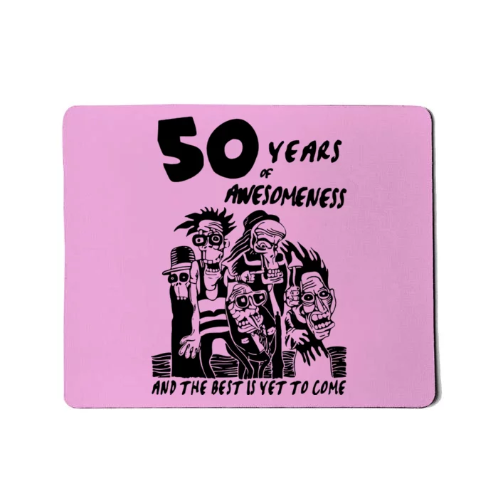 50 Years Of Awesomeness Mousepad