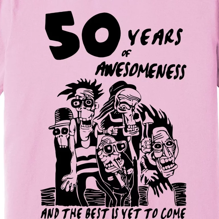 50 Years Of Awesomeness Premium T-Shirt