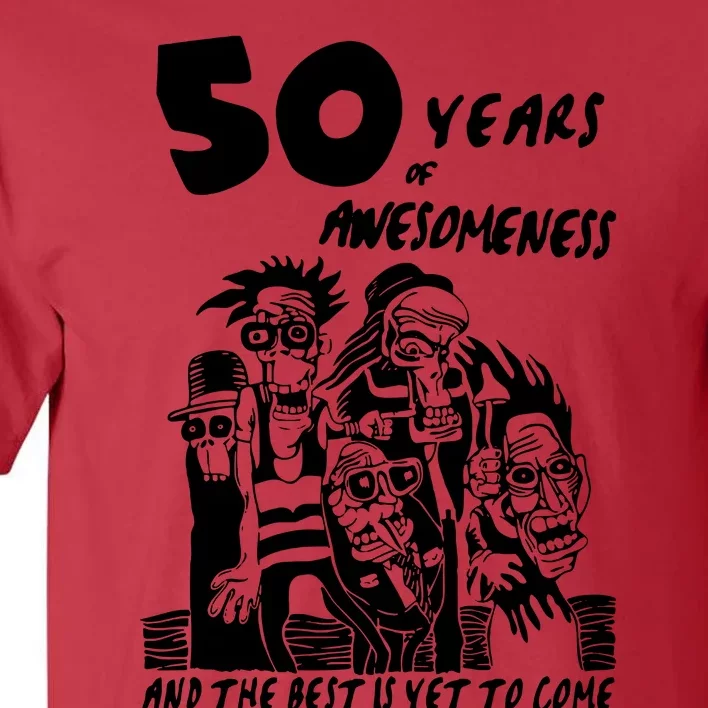 50 Years Of Awesomeness Tall T-Shirt