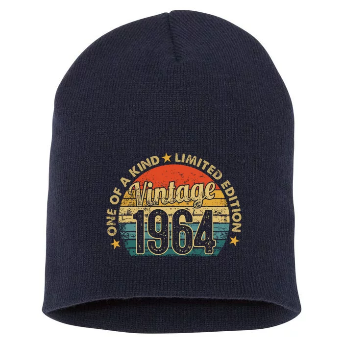 58 Years Old Vintage 1964 Limited Edition 58th Short Acrylic Beanie