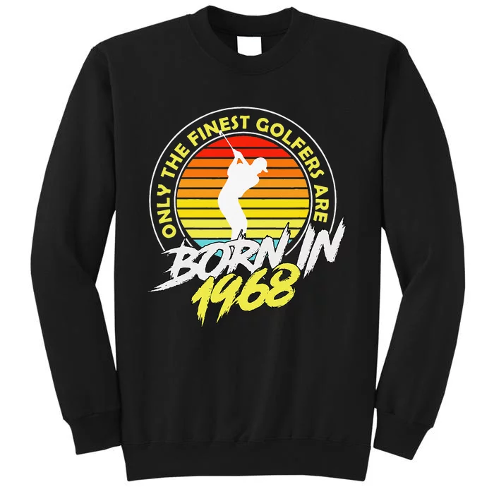 55 Year Old Golfer. Born In 1968 55th Birthday Golf Tall Sweatshirt