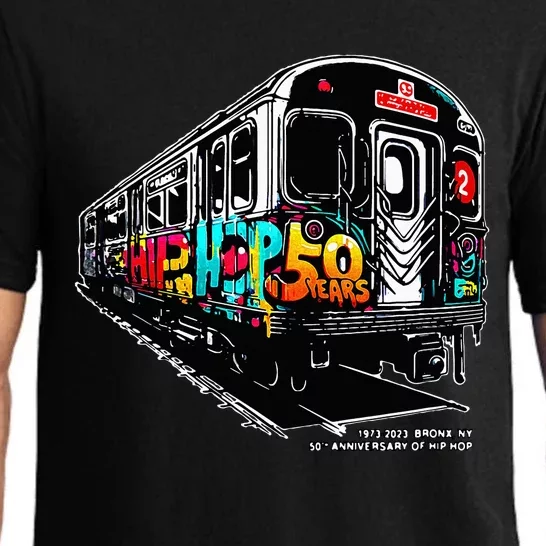 50 Years of HipHop Bronx Subway Graffiti 50th Anniversary Pajama Set