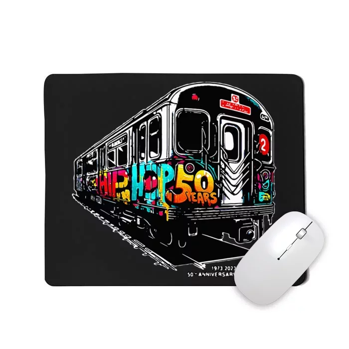 50 Years of HipHop Bronx Subway Graffiti 50th Anniversary Mousepad