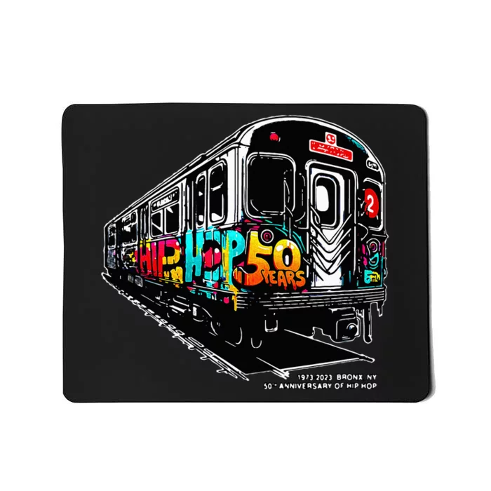 50 Years of HipHop Bronx Subway Graffiti 50th Anniversary Mousepad