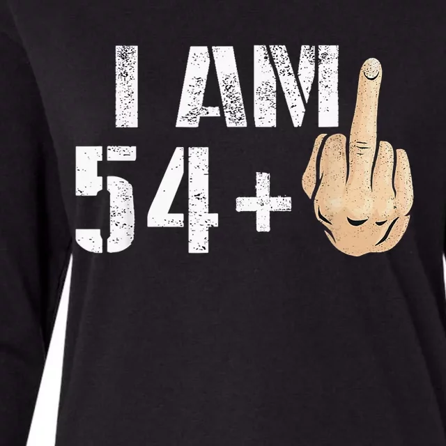 55 Years Old Fun 55th Birthday Gift Ideas Christmas Womens Cotton Relaxed Long Sleeve T-Shirt