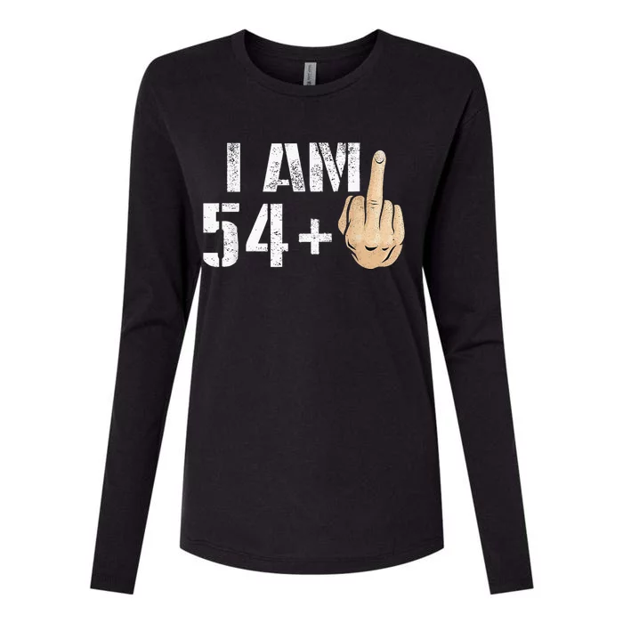 55 Years Old Fun 55th Birthday Gift Ideas Christmas Womens Cotton Relaxed Long Sleeve T-Shirt