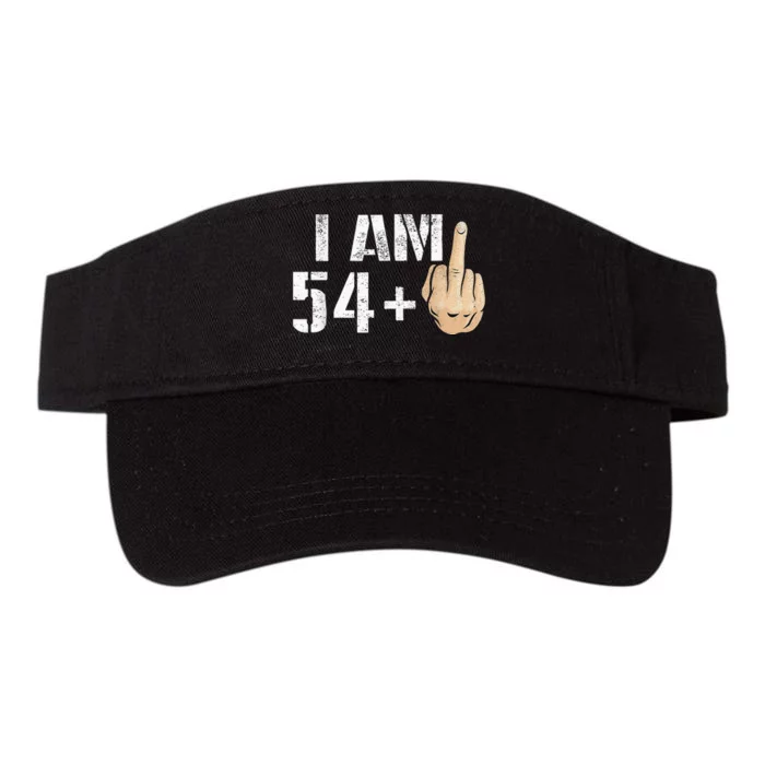 55 Years Old Fun 55th Birthday Gift Ideas Christmas Valucap Bio-Washed Visor