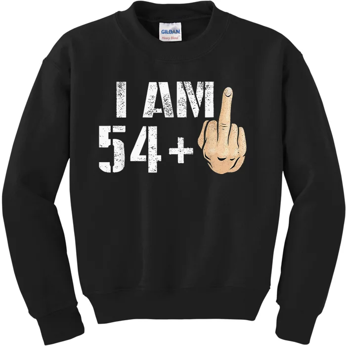 55 Years Old Fun 55th Birthday Gift Ideas Christmas Kids Sweatshirt