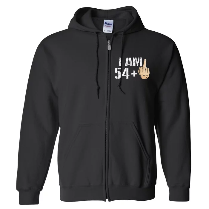 55 Years Old Fun 55th Birthday Gift Ideas Christmas Full Zip Hoodie