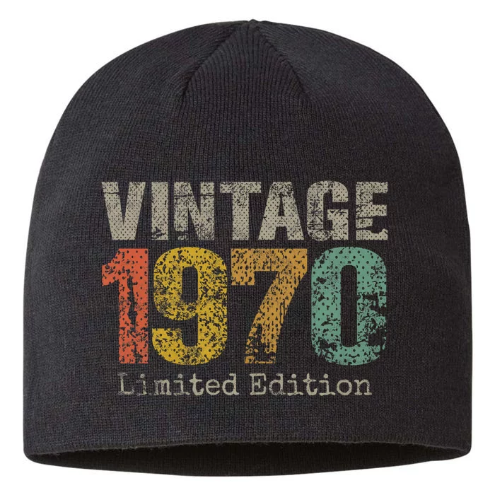 54 Year Old Gifts Vintage 1970 Limited Edition 54th Birthday 8 1/2in Sustainable Knit Beanie