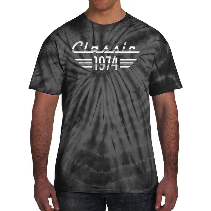 50 Year Old Gifts For Classic 1974 50th Birthday Tie-Dye T-Shirt