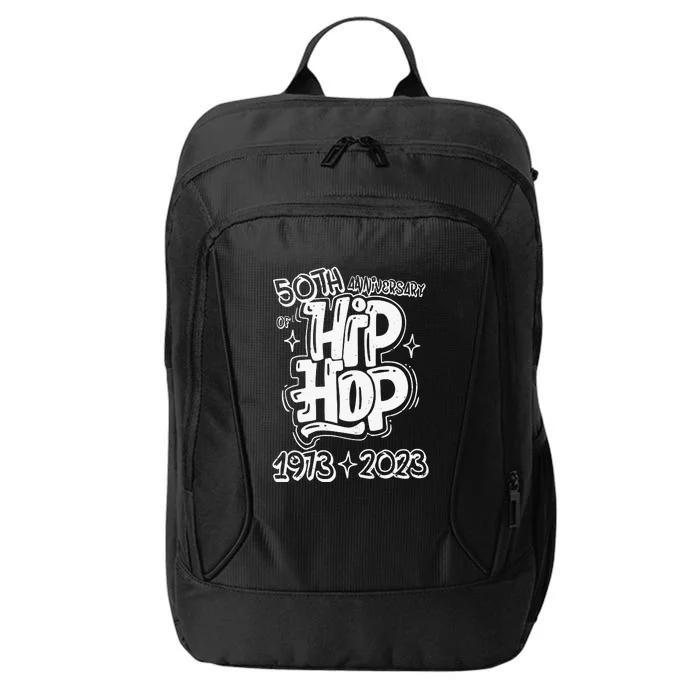 50 Years Old 50th Anniversary Of Hip Hop Graffiti Hip Hop City Backpack