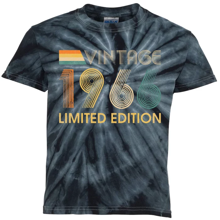 57 Year Old Gifts Vintage 1966 Limited Edition 57th Birthday Cute Kids Tie-Dye T-Shirt