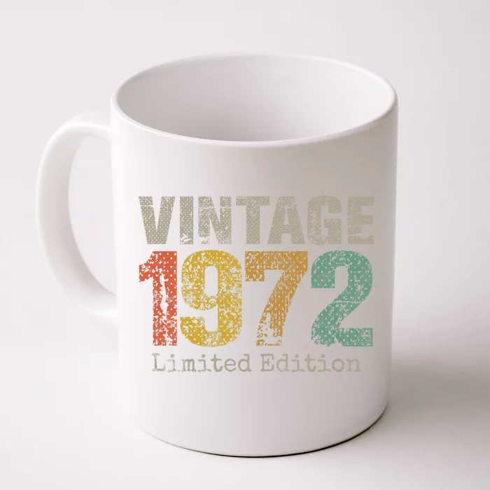 51 Year Old Gifts Vintage 1973 Limited Edition 51st Birthday Front & Back Coffee Mug