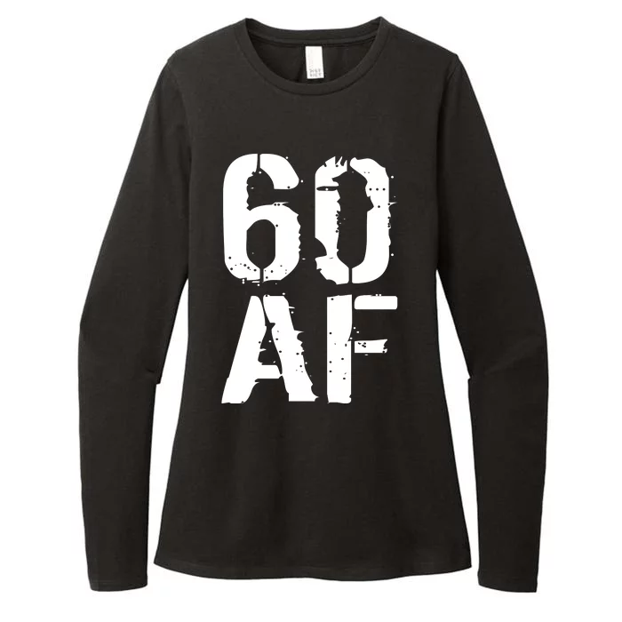 60 AF 60th Birthday Womens CVC Long Sleeve Shirt