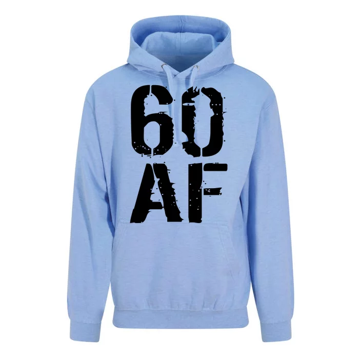 60 AF 60th Birthday Unisex Surf Hoodie