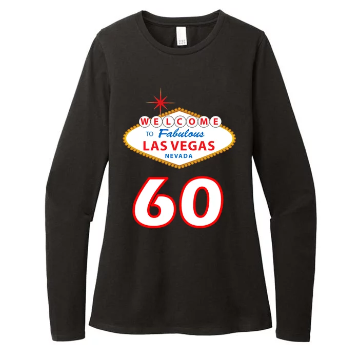 60 Years Old In Vegas - 60th Birthday Womens CVC Long Sleeve Shirt