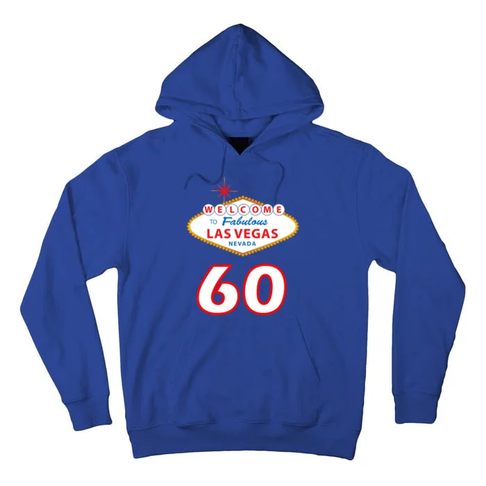 60 Years Old In Vegas - 60th Birthday Tall Hoodie