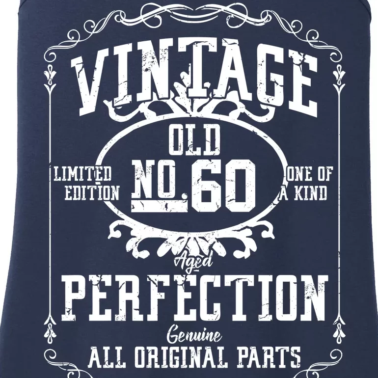 60th Birthday Genuine All Original Parts Ladies Essential Tank