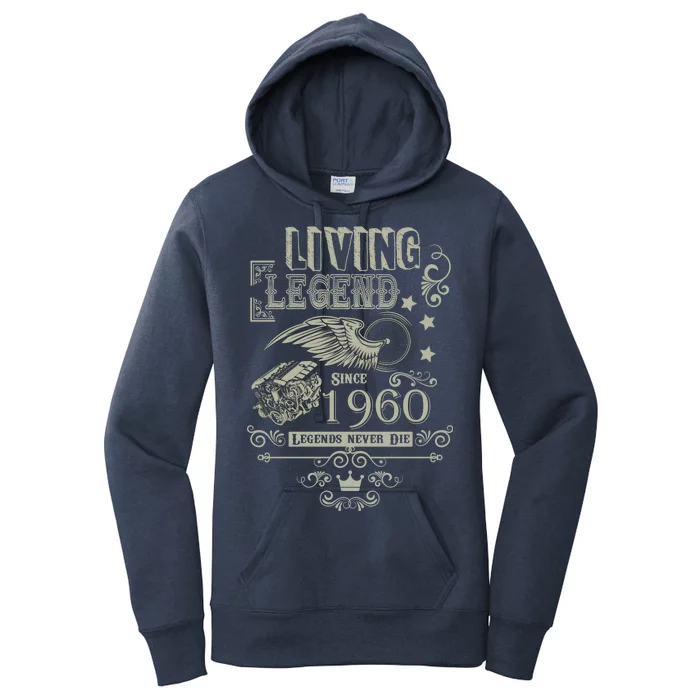 60th Birthday Legend Since 1960 Women's Pullover Hoodie