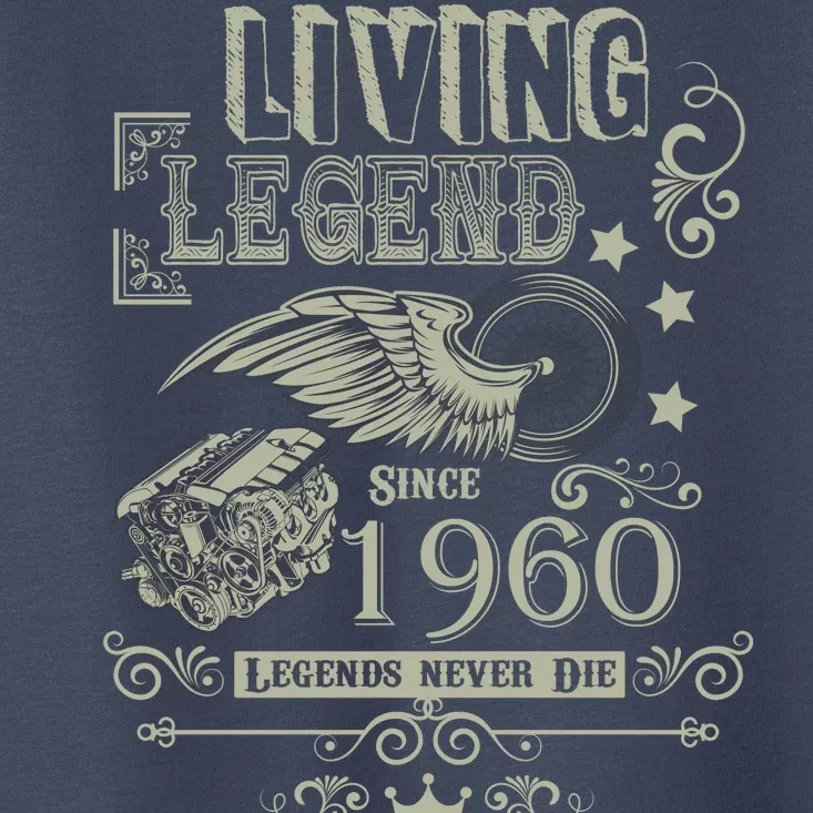 60th Birthday Legend Since 1960 Toddler T-Shirt