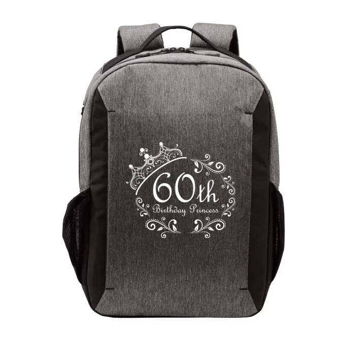 60th Birthday Princess Vector Backpack