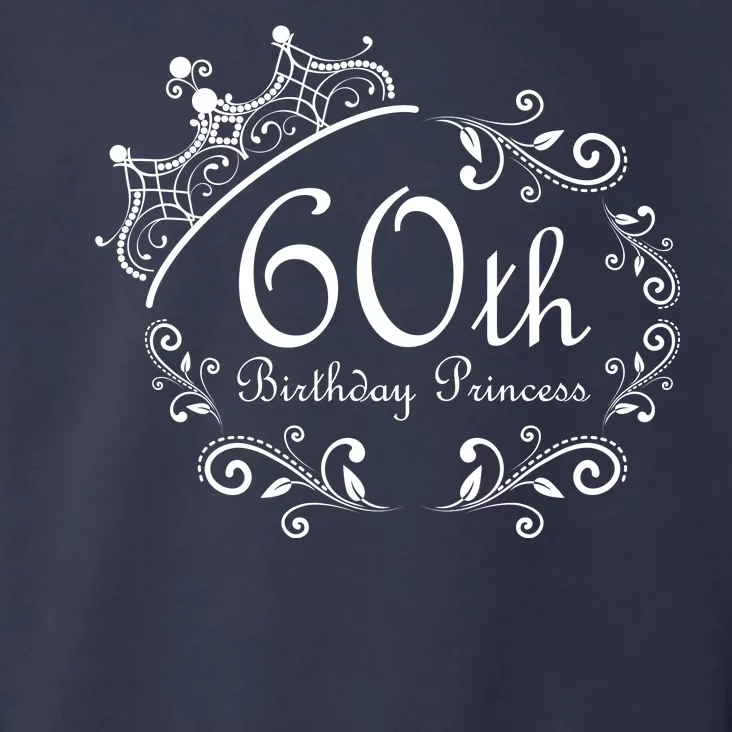 60th Birthday Princess Toddler Hoodie