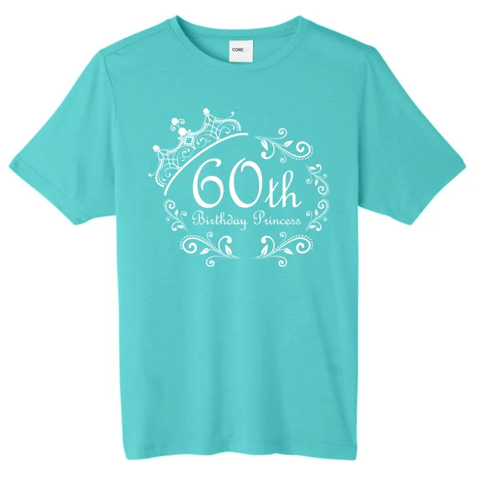 60th Birthday Princess ChromaSoft Performance T-Shirt