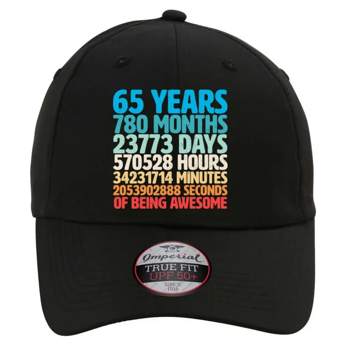 65 Years Of Being Awesome Birthday Time Breakdown The Original Performance Cap