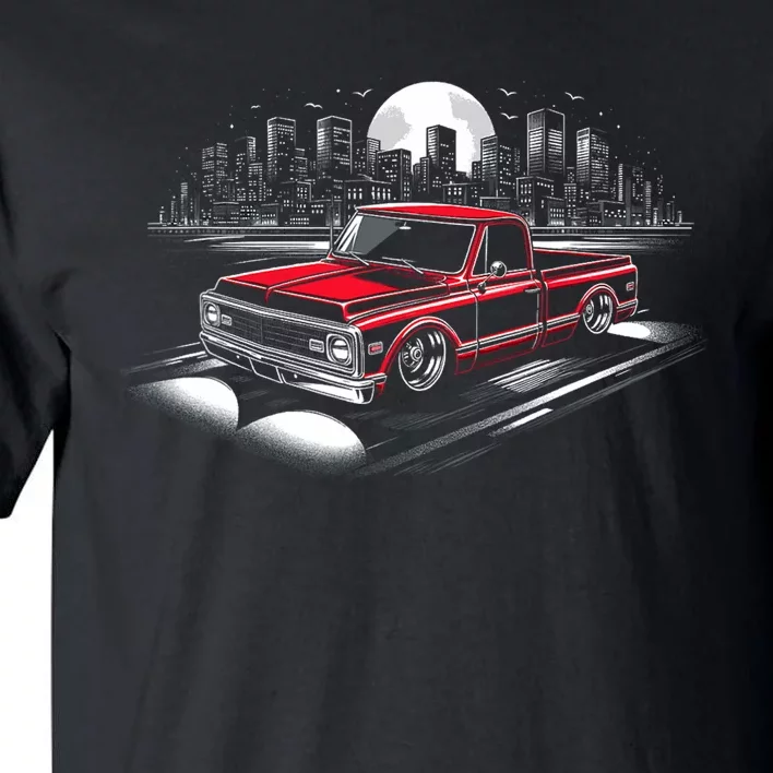 67 72 Classic C10 Pickup Truck Slammed Lowered Airride Tall T-Shirt