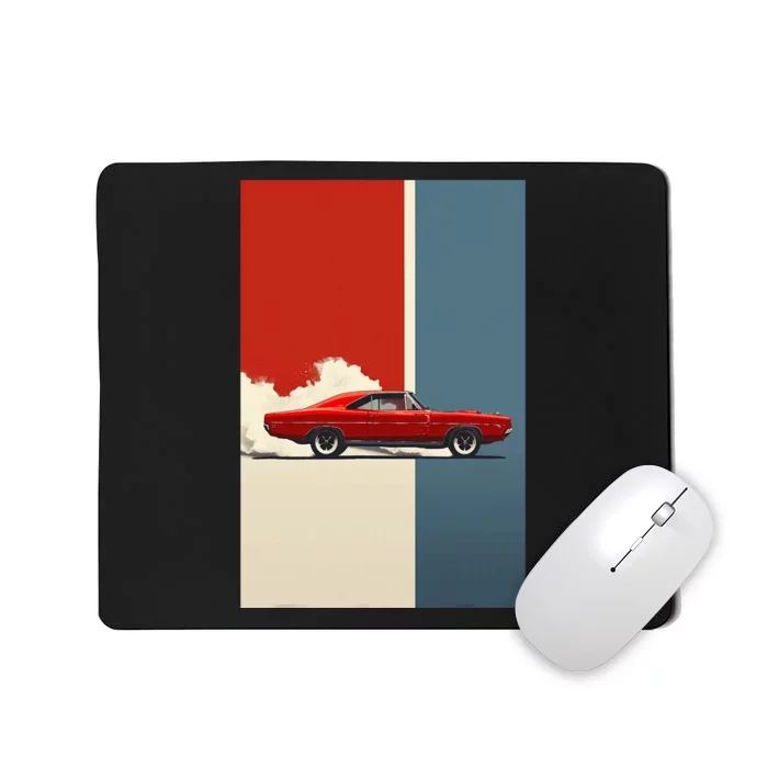 60s 70s Plymouth Road Runner Hemi The American Muscle Car Mousepad