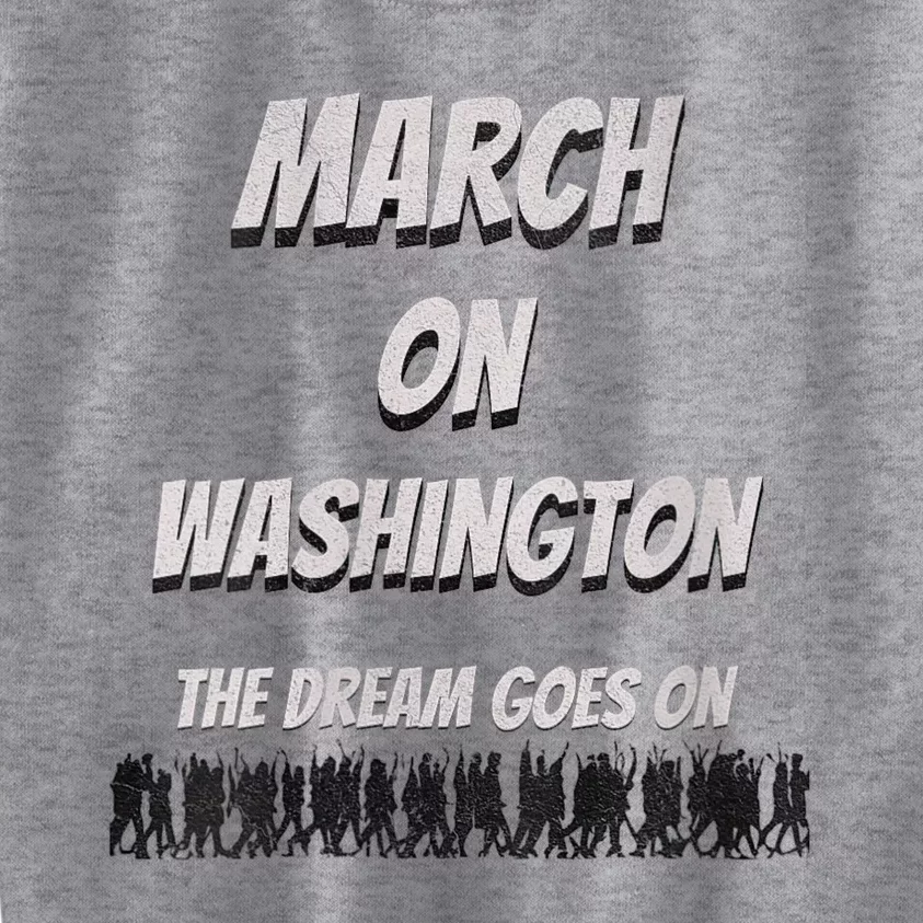 60th Anniversary March On Washington For Jobs And Freedom Kids Sweatshirt