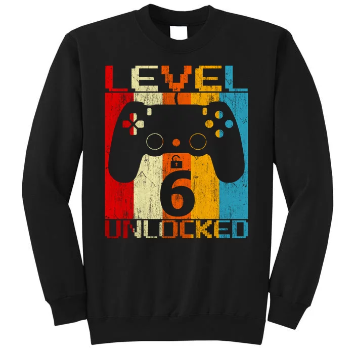 6th Birthday Tall Sweatshirt