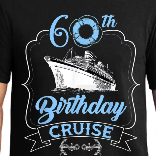 60th Birthday Cruise Pajama Set