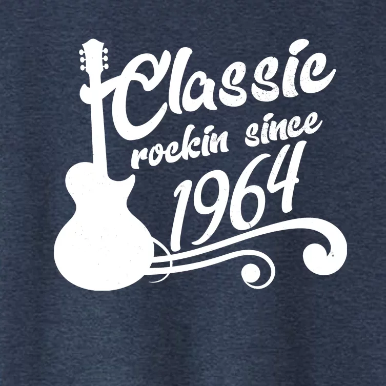 60th Birthday Classic Rockin Since 1964 Women's Crop Top Tee