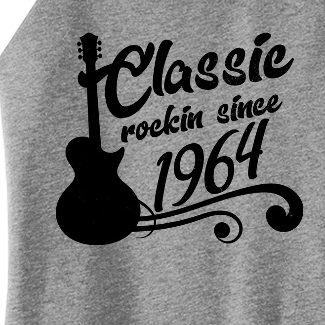 60th Birthday Classic Rockin Since 1964 Women’s Perfect Tri Rocker Tank