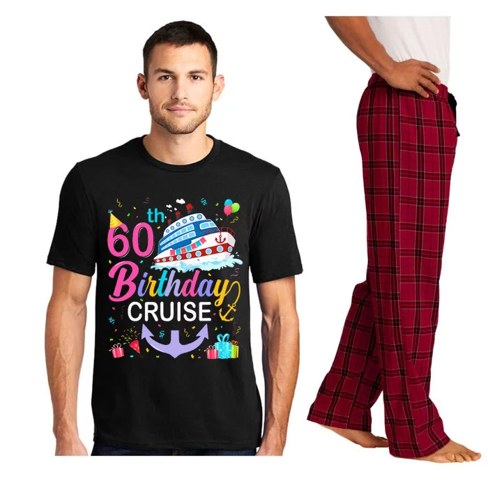 60th Birthday Cruise 60 Years Old Cruising Crew Bday Party Pajama Set