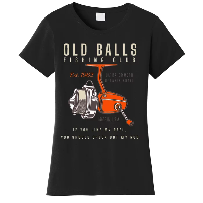 60th Birthday Fishing Pun Over The Hill 60 Women's T-Shirt