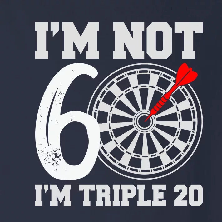 60th Birthday Funny Triple 20 Darts Toddler Long Sleeve Shirt